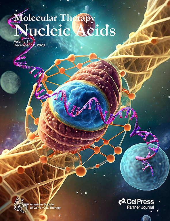 Go to journal home page - Molecular Therapy - Nucleic Acids